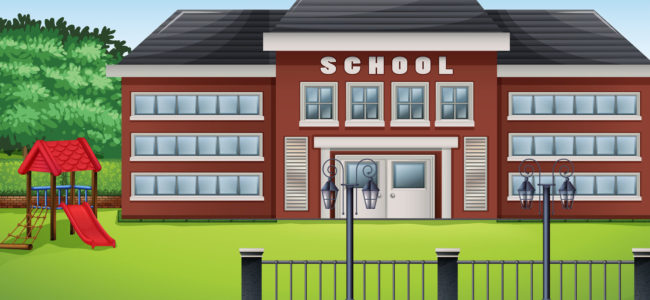 school building